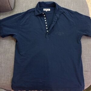 Replay Men's Navy Blue Vintage Polo